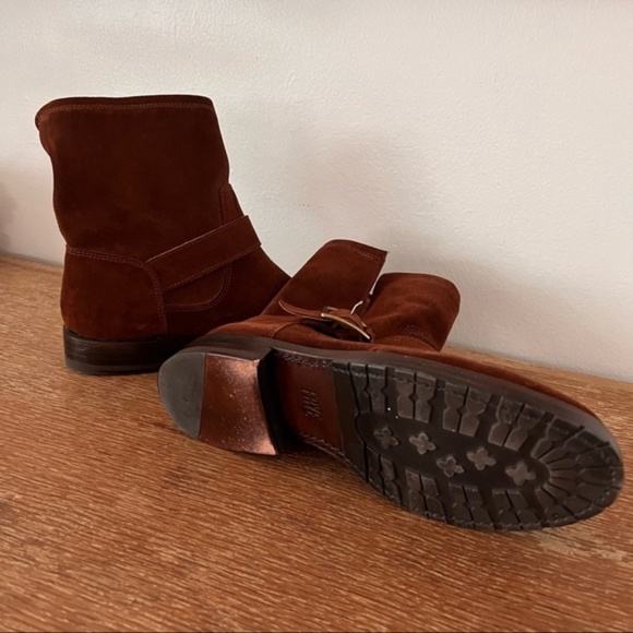 Frye Natalie Engineer Short Boots 6 - Picture 11 of 11